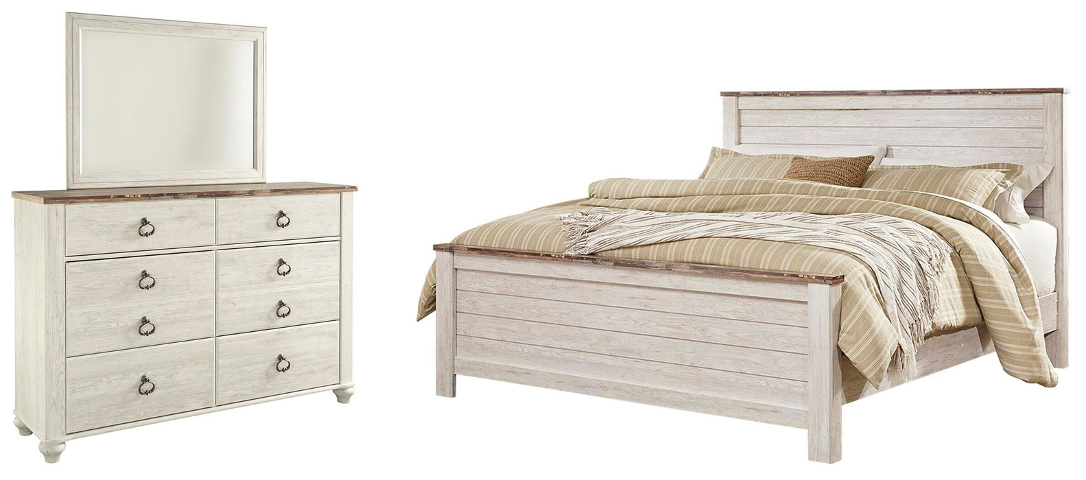 Willowton Bedroom Set - Casa Morelos / Coahuila Furniture (Oklahoma City, OK)