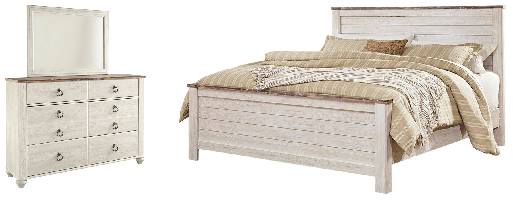 Willowton Bedroom Set - Casa Morelos / Coahuila Furniture (Oklahoma City, OK)