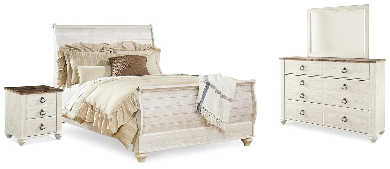 Willowton Bedroom Set - Casa Morelos / Coahuila Furniture (Oklahoma City, OK)