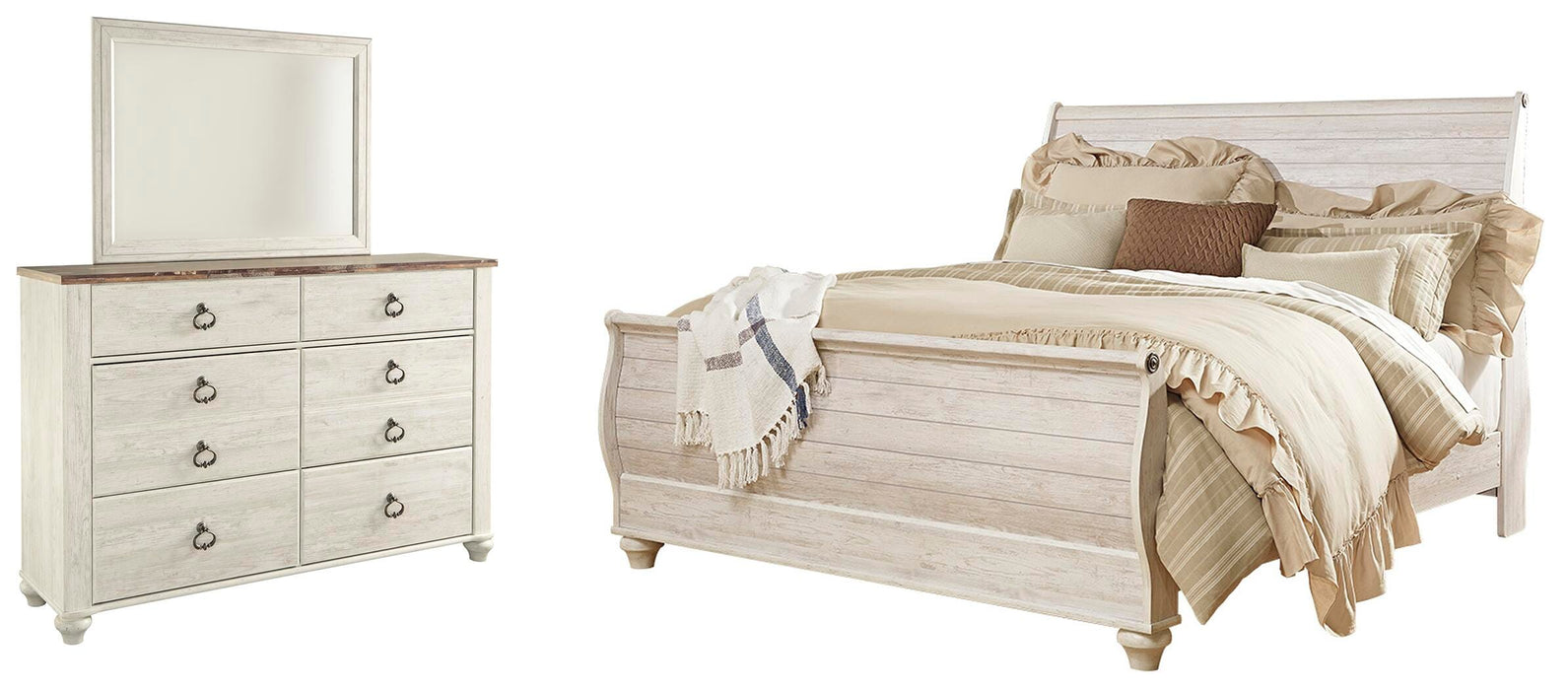 Willowton Bedroom Set - Casa Morelos / Coahuila Furniture (Oklahoma City, OK)