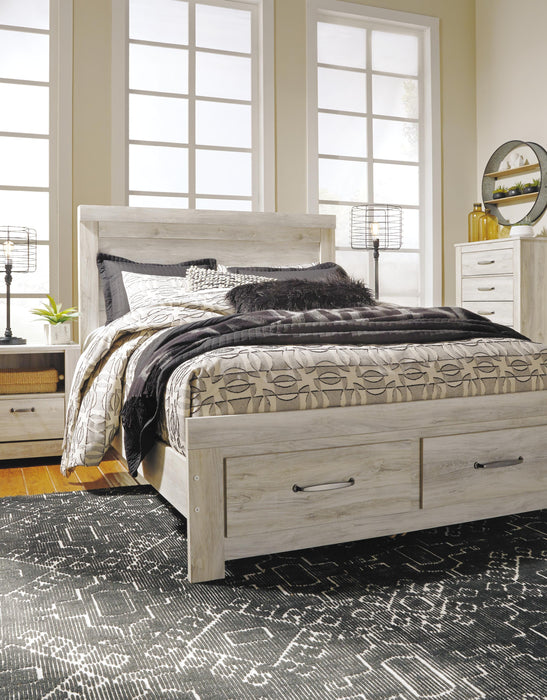 Bellaby Bed with 2 Storage Drawers - Casa Morelos / Coahuila Furniture (Oklahoma City, OK)
