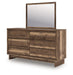 Chirason Dresser and Mirror - Casa Morelos / Coahuila Furniture (Oklahoma City, OK)
