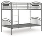 Lanceburg Bunk Bed with Ladder - Casa Morelos / Coahuila Furniture (Oklahoma City, OK)