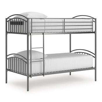 Lanceburg Bunk Bed with Ladder - Casa Morelos / Coahuila Furniture (Oklahoma City, OK)