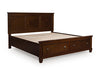 Danabrin Panel Storage Bed - Casa Morelos / Coahuila Furniture (Oklahoma City, OK)