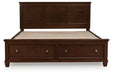 Danabrin Panel Storage Bed - Casa Morelos / Coahuila Furniture (Oklahoma City, OK)