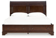 Trellington Sleigh Storage Bed - Casa Morelos / Coahuila Furniture (Oklahoma City, OK)