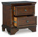 Trellington Nightstand - Casa Morelos / Coahuila Furniture (Oklahoma City, OK)