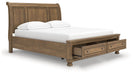 Feddinger Panel Storage Bed - Casa Morelos / Coahuila Furniture (Oklahoma City, OK)