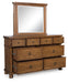 Chadworth Dresser and Mirror - Casa Morelos / Coahuila Furniture (Oklahoma City, OK)
