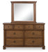 Chadworth Dresser and Mirror - Casa Morelos / Coahuila Furniture (Oklahoma City, OK)