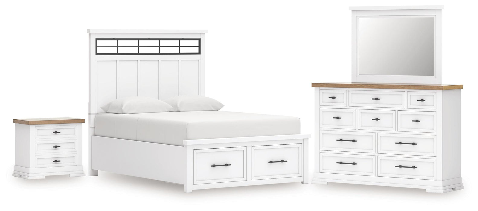 Ashbryn Bedroom Package - Casa Morelos / Coahuila Furniture (Oklahoma City, OK)