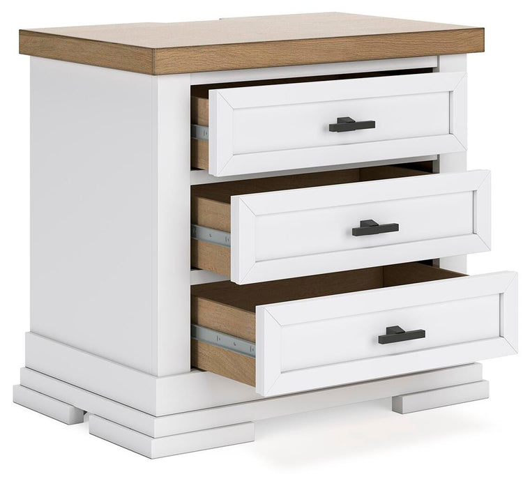 Ashbryn Nightstand - Casa Morelos / Coahuila Furniture (Oklahoma City, OK)