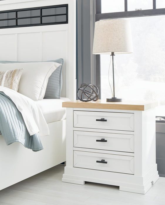 Ashbryn Nightstand - Casa Morelos / Coahuila Furniture (Oklahoma City, OK)
