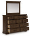 Taffenbrook Dresser and Mirror - Casa Morelos / Coahuila Furniture (Oklahoma City, OK)