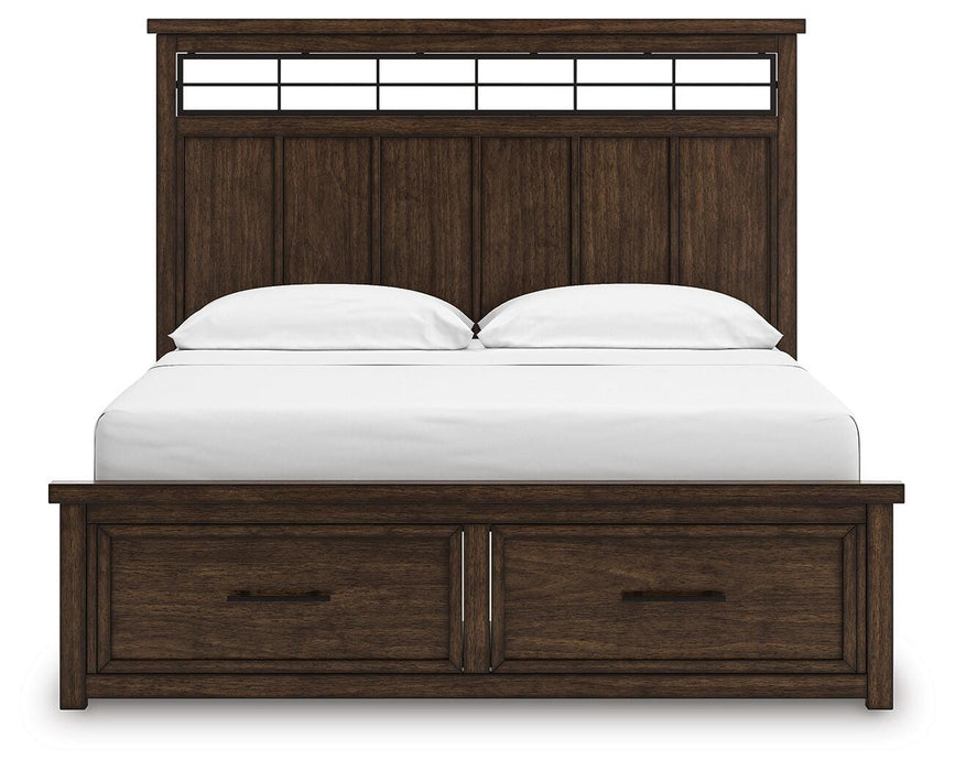 Taffenbrook Panel Storage Bed - Casa Morelos / Coahuila Furniture (Oklahoma City, OK)