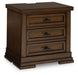 Taffenbrook Nightstand - Casa Morelos / Coahuila Furniture (Oklahoma City, OK)