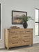 Ridgester Dresser and Mirror - Casa Morelos / Coahuila Furniture (Oklahoma City, OK)
