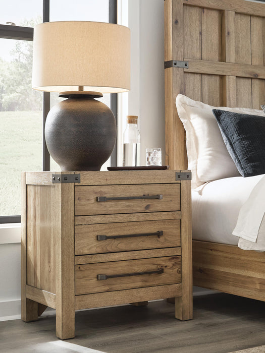 Ridgester Nightstand - Casa Morelos / Coahuila Furniture (Oklahoma City, OK)