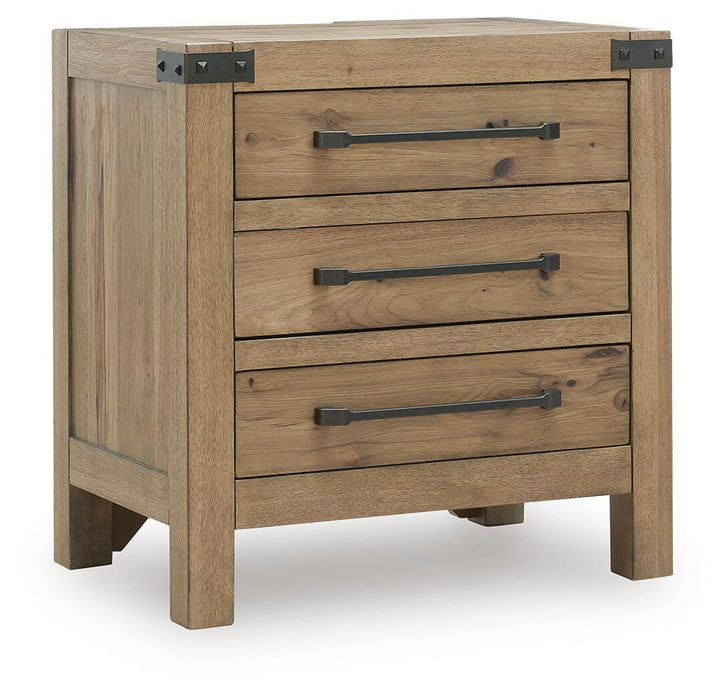 Ridgester Nightstand - Casa Morelos / Coahuila Furniture (Oklahoma City, OK)