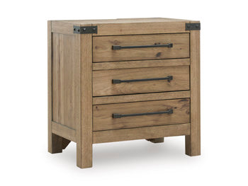 Ridgester Nightstand - Casa Morelos / Coahuila Furniture (Oklahoma City, OK)