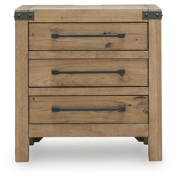 Ridgester Nightstand - Casa Morelos / Coahuila Furniture (Oklahoma City, OK)