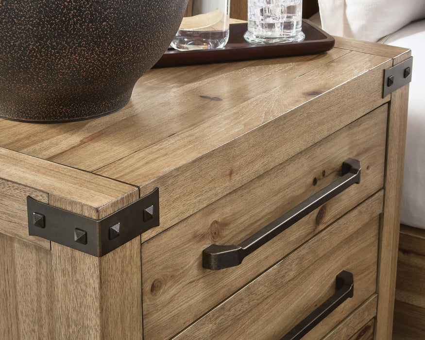 Ridgester Nightstand - Casa Morelos / Coahuila Furniture (Oklahoma City, OK)