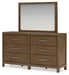 Cabalynn Dresser and Mirror - Casa Morelos / Coahuila Furniture (Oklahoma City, OK)