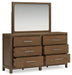 Cabalynn Dresser and Mirror - Casa Morelos / Coahuila Furniture (Oklahoma City, OK)