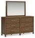 Cabalynn Dresser and Mirror - Casa Morelos / Coahuila Furniture (Oklahoma City, OK)