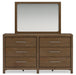 Cabalynn Dresser and Mirror - Casa Morelos / Coahuila Furniture (Oklahoma City, OK)