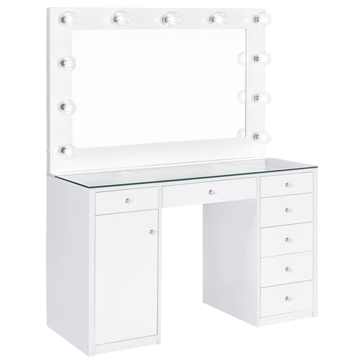 Acena Vanity Table and Mirror - Casa Morelos / Coahuila Furniture (Oklahoma City, OK)