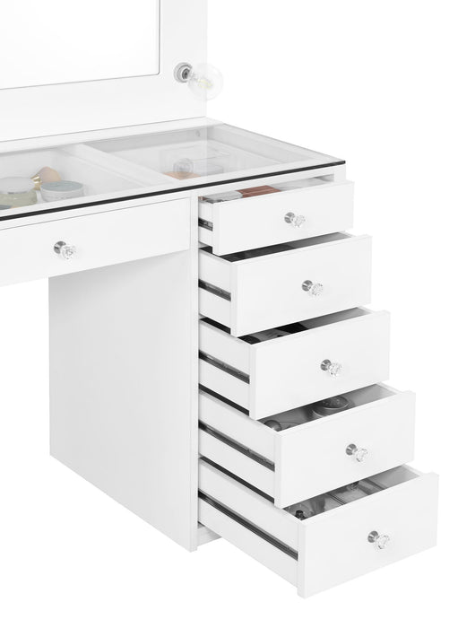 Acena Vanity Table and Mirror - Casa Morelos / Coahuila Furniture (Oklahoma City, OK)