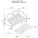 Redding Daybeds - Casa Morelos / Coahuila Furniture (Oklahoma City, OK)