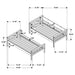 Dakota Bunk Beds - Casa Morelos / Coahuila Furniture (Oklahoma City, OK)