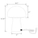 Kanaby Table Lamps - Casa Morelos / Coahuila Furniture (Oklahoma City, OK)