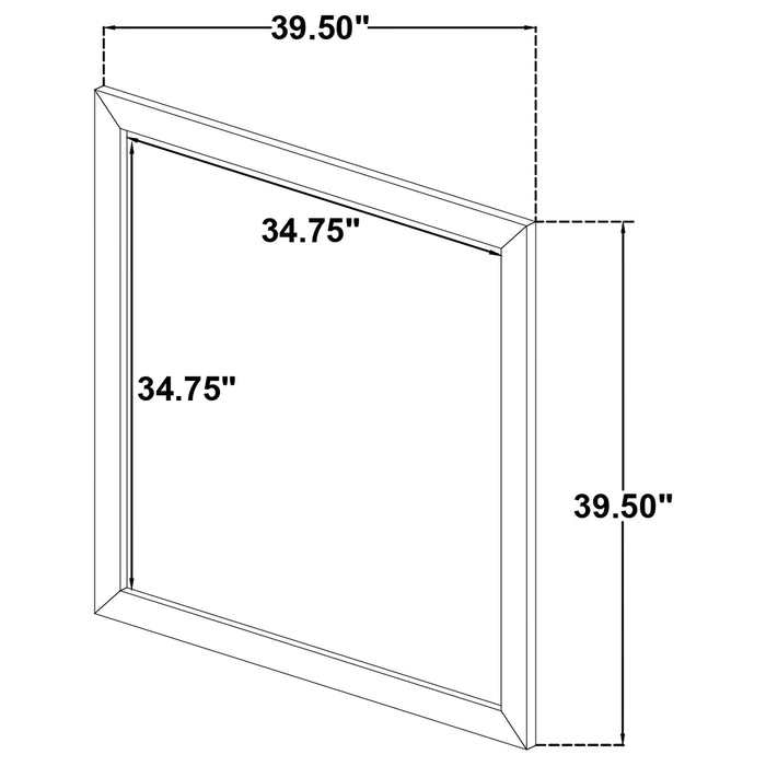 Oakglen Dresser Mirrors - Casa Morelos / Coahuila Furniture (Oklahoma City, OK)