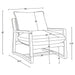 Geneva Accent Chairs - Casa Morelos / Coahuila Furniture (Oklahoma City, OK)