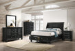 Sandy Beach Storage 5-Piece Eastern King Bedroom Set with Sleigh Headboard - Casa Morelos / Coahuila Furniture (Oklahoma City, OK)
