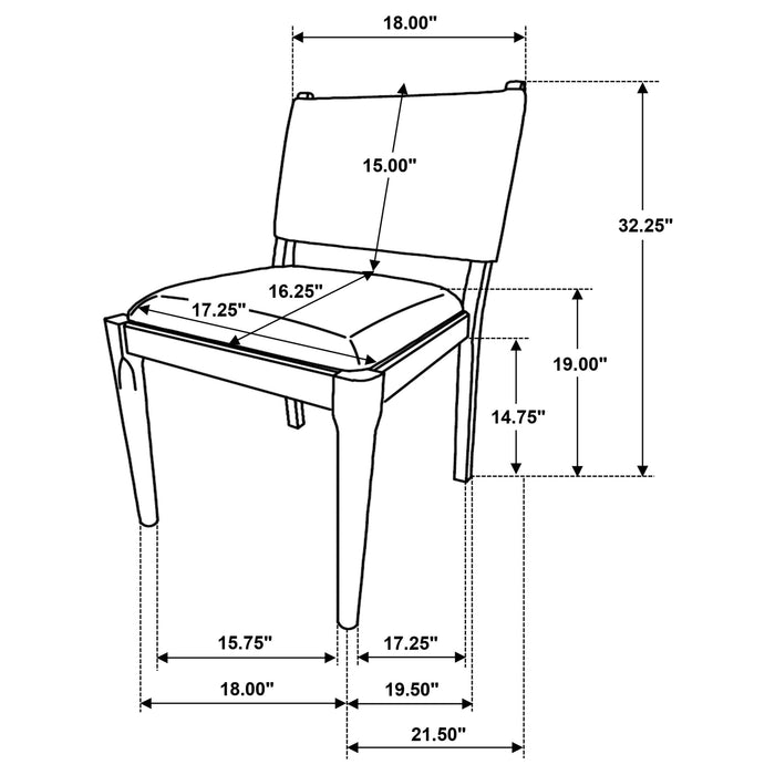 Ottowa Side Chairs - Casa Morelos / Coahuila Furniture (Oklahoma City, OK)