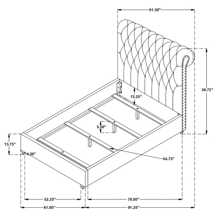 Devon Queen Beds - Casa Morelos / Coahuila Furniture (Oklahoma City, OK)