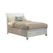 Sandy Beach Queen & E.King Panel Bed with High Headboard Black & White - Casa Morelos / Coahuila Furniture (Oklahoma City, OK)