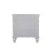 Sandy Beach 3-drawer Nightstand Cream White - Casa Morelos / Coahuila Furniture (Oklahoma City, OK)
