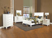 Sandy Beach 5-drawer Rectangular Chest Cream White - Casa Morelos / Coahuila Furniture (Oklahoma City, OK)