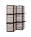Iggy 4-panel Folding Screen with Removable Shelves Tan and Cappuccino - Casa Morelos / Coahuila Furniture (Oklahoma City, OK)
