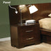 Jessica Nightstand Panels Cappuccino (Set of 2) - Casa Morelos / Coahuila Furniture (Oklahoma City, OK)
