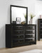 Briana Rectangular 8-drawer Dresser Black - Casa Morelos / Coahuila Furniture (Oklahoma City, OK)