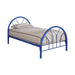 Marjorie Twin Platform Bed Blue - Casa Morelos / Coahuila Furniture (Oklahoma City, OK)