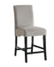 Stanton Upholstered Counter Height Chairs Grey and Black (Set of 2) - Casa Morelos / Coahuila Furniture (Oklahoma City, OK)