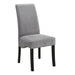 Stanton Upholstered Side Chairs Grey (Set of 2) - Casa Morelos / Coahuila Furniture (Oklahoma City, OK)